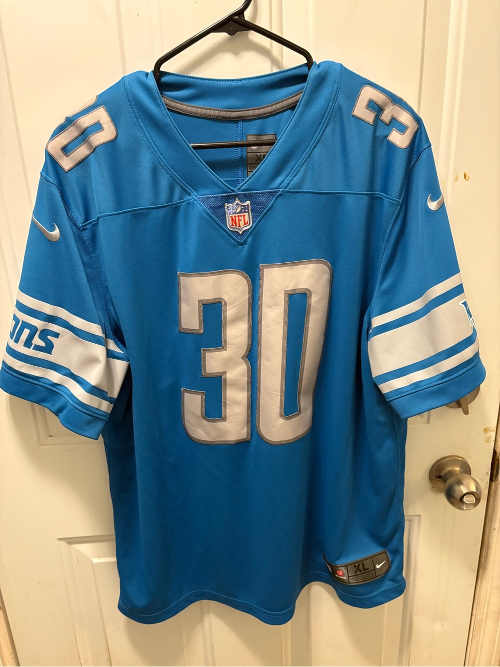 Nike Detroit Lions Jeff Okudah jersey